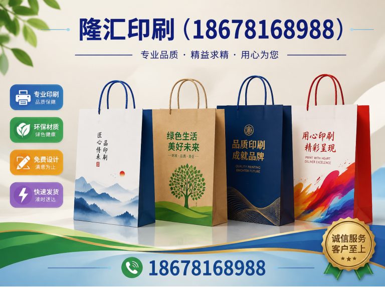 淄博手提袋印刷展示图